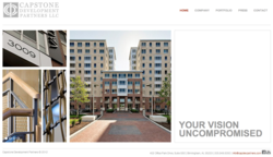 Capstone Development Partners website home page